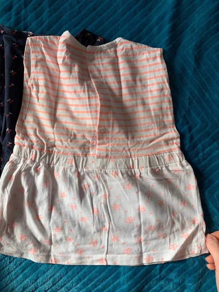 Lot 2 tee shirts tuniques 12 mois - photo numéro 7