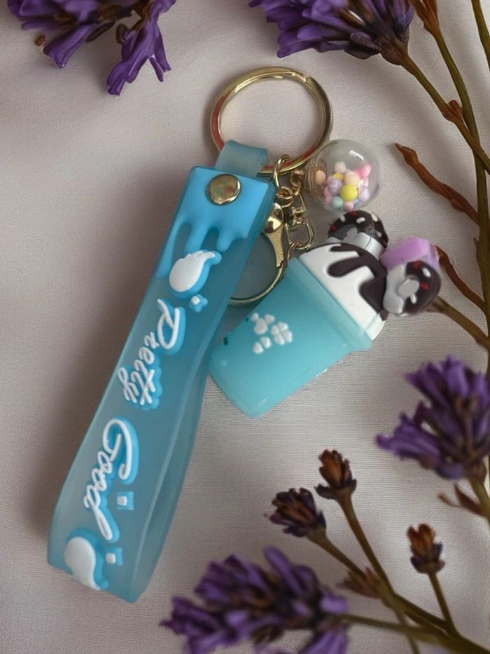 Porte clés glace Mickey Bleu - photo numéro 2