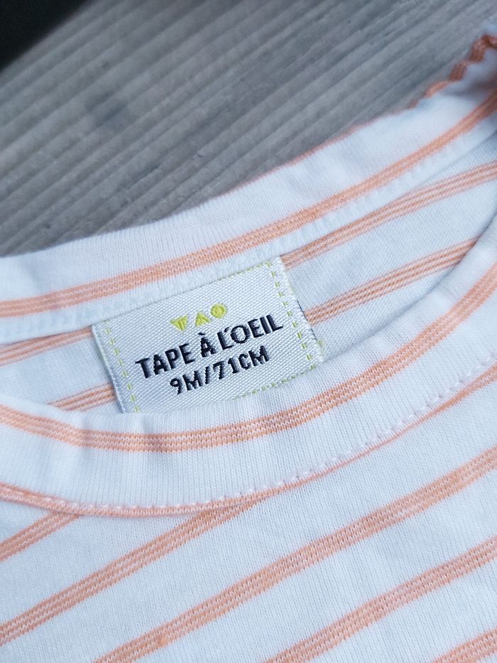 t-shirt tao 9 mois - photo numéro 2