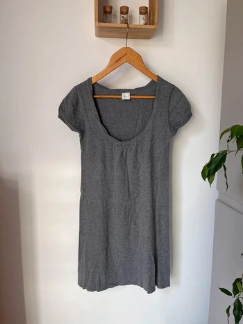 Robe grise Camaïeu