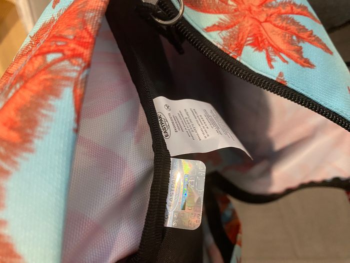 sac à dos cartable Eastpak Padded Pak'R Brize Dye Blue college ecole - photo numéro 3