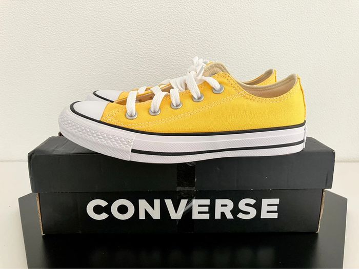 Converse All Star Low Chuck Taylor Lemon Chrome - photo numรฉro 7