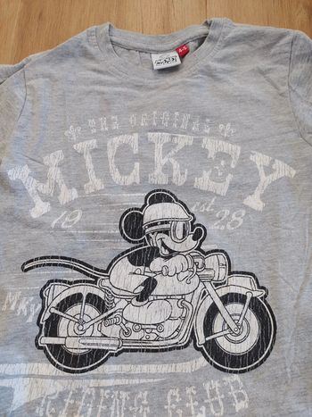 T-shirt Disney 5 ans Mickey Mouse moto