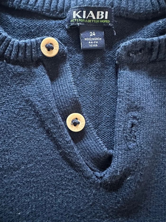 Pull chic Kiabi 24 mois - photo numéro 2