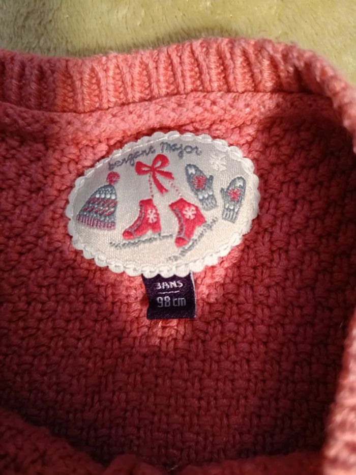 Gilet rose renard blanc 🦊 - photo numéro 3