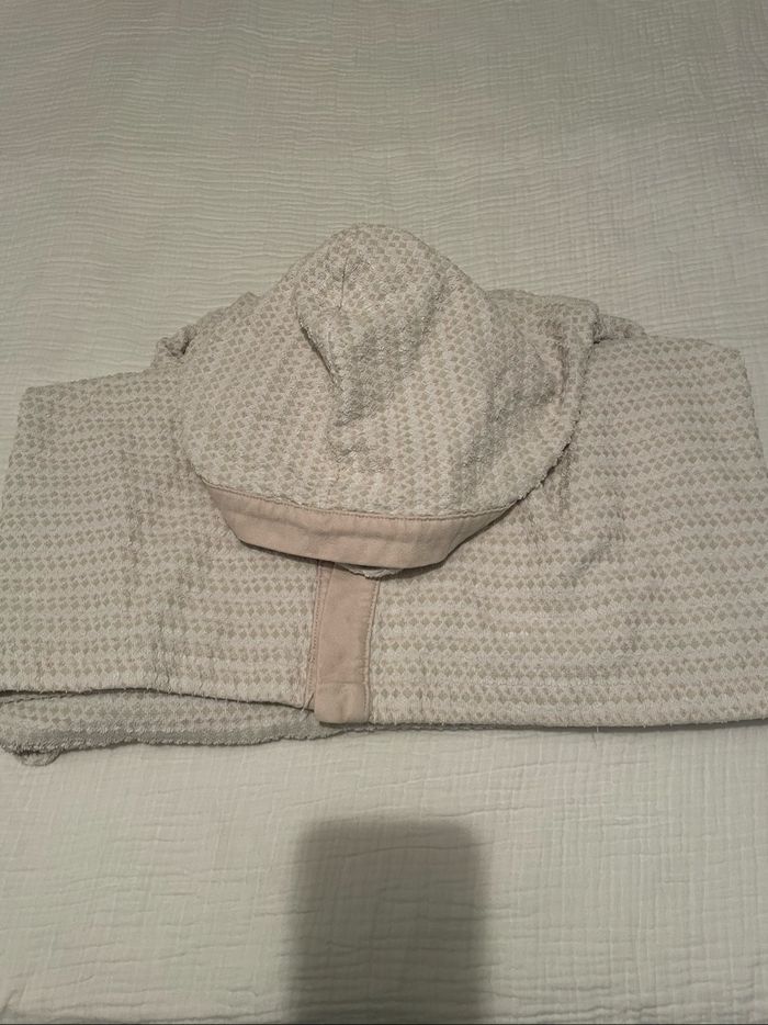 Peignoir femme avec capuche