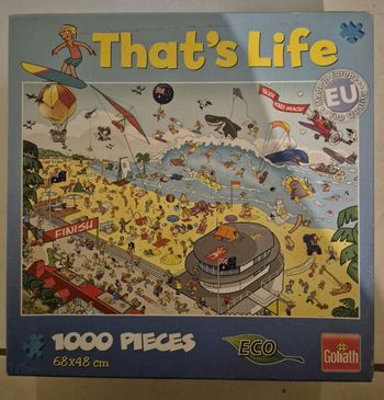 Puzzle Goliath That's Life Plage