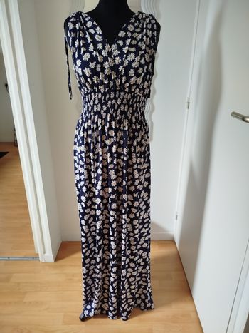 Robe longue fleuries