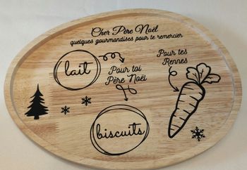 plateaux du père Noël