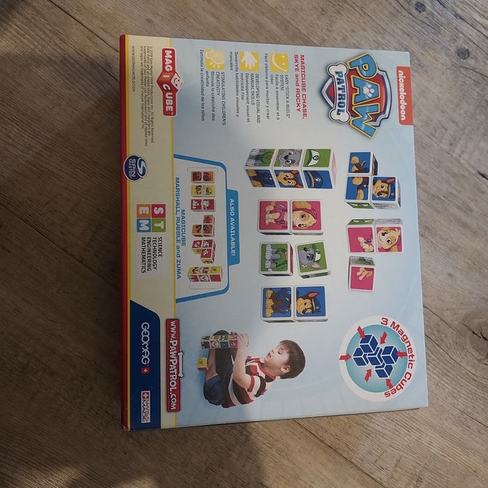 Geomag magicube pat'patrouille 3 pièces neuf - photo numéro 2