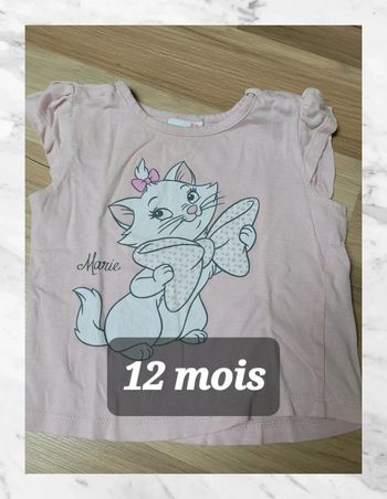 T shirt 12 mois
