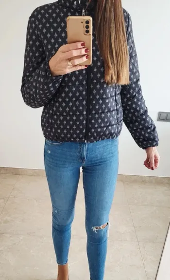 Juvenil chaqueta negra Stradivarius🖤T-S/M