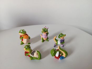 Lot crocodiles Ferrero Kinder 1992