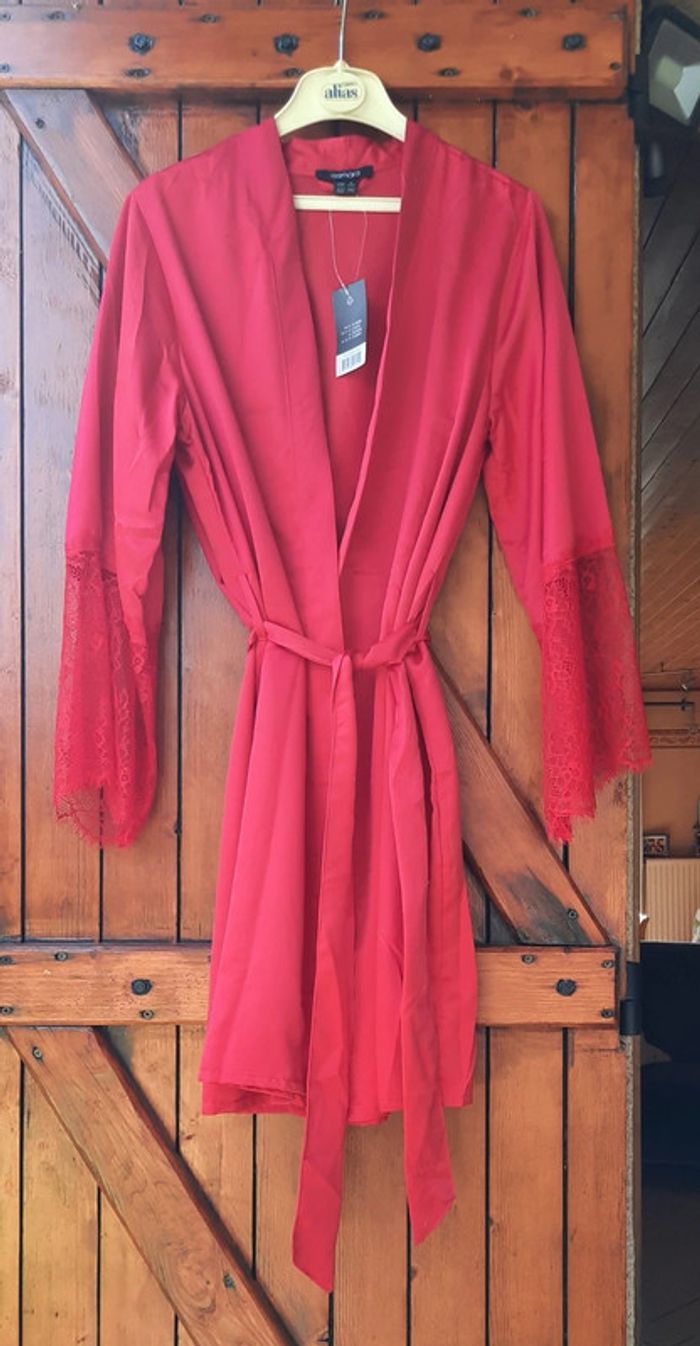 Magnifique ensemble neuf de lingerie rouge, Esmara, taille 38 - photo numéro 2