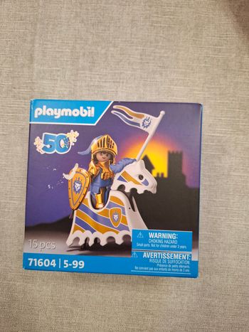 Playmobil 71604 chevalier 50ans de playmobil