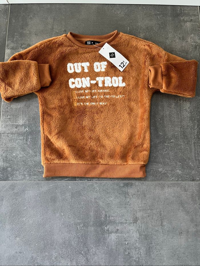 Sweat polaire neuf 3-4 ans