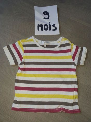 Maillot t-shirt 9mois