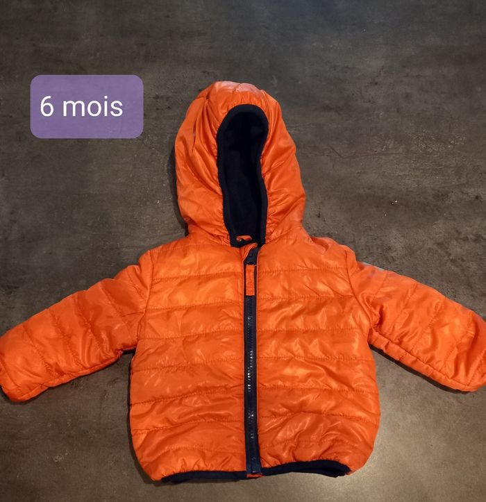 Doudoune orange
