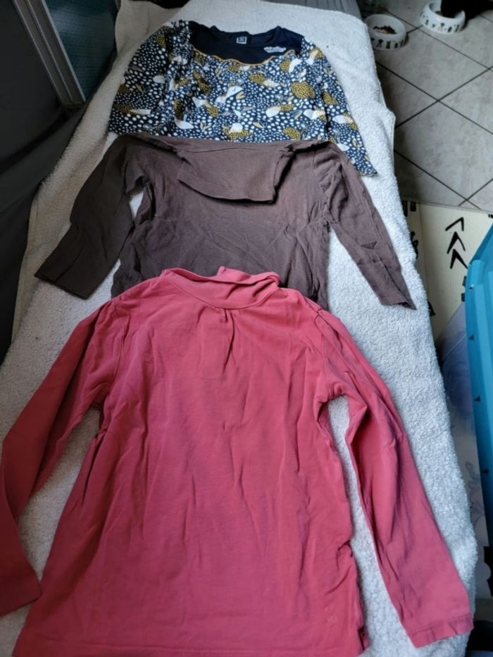 Lot de 6 tee-shirts manches longues 5 ans