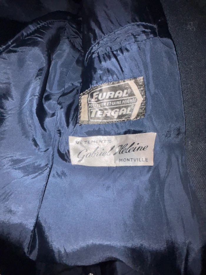 Blazer cintré bleu marine - photo numéro 4
