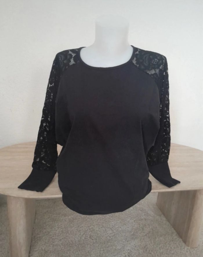 Blouse manches en dentelle - photo numéro 3