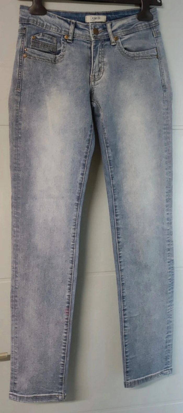 Lot 5 jeans pour couture - photo numéro 11