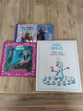 Lots 4 livres la reine des neiges
