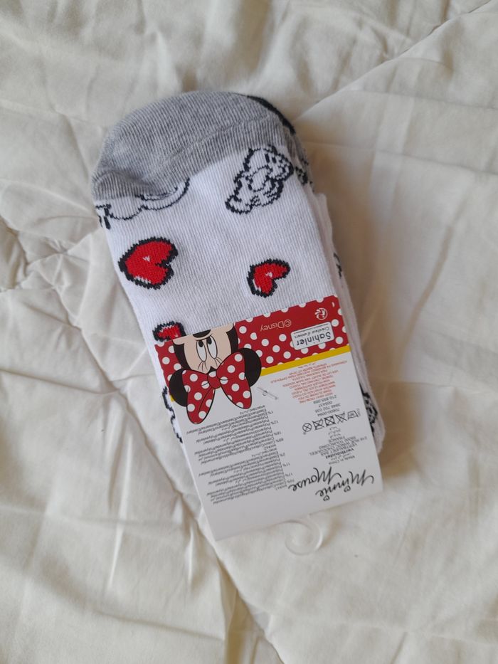 2 paires chaussettes disney 35/38 neuve - photo numéro 2