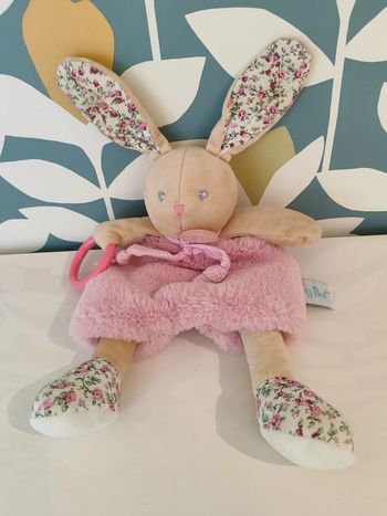 Doudou lapin poupi baby nat