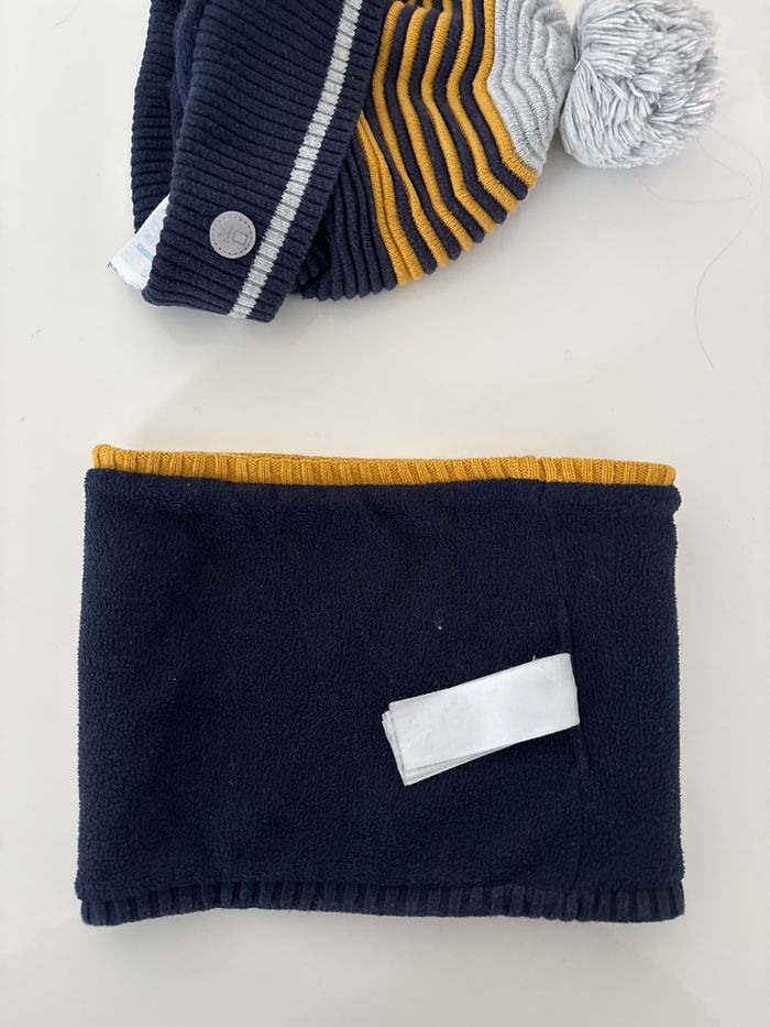 Bonnet et tour de cou garçon okaidi - photo numéro 9