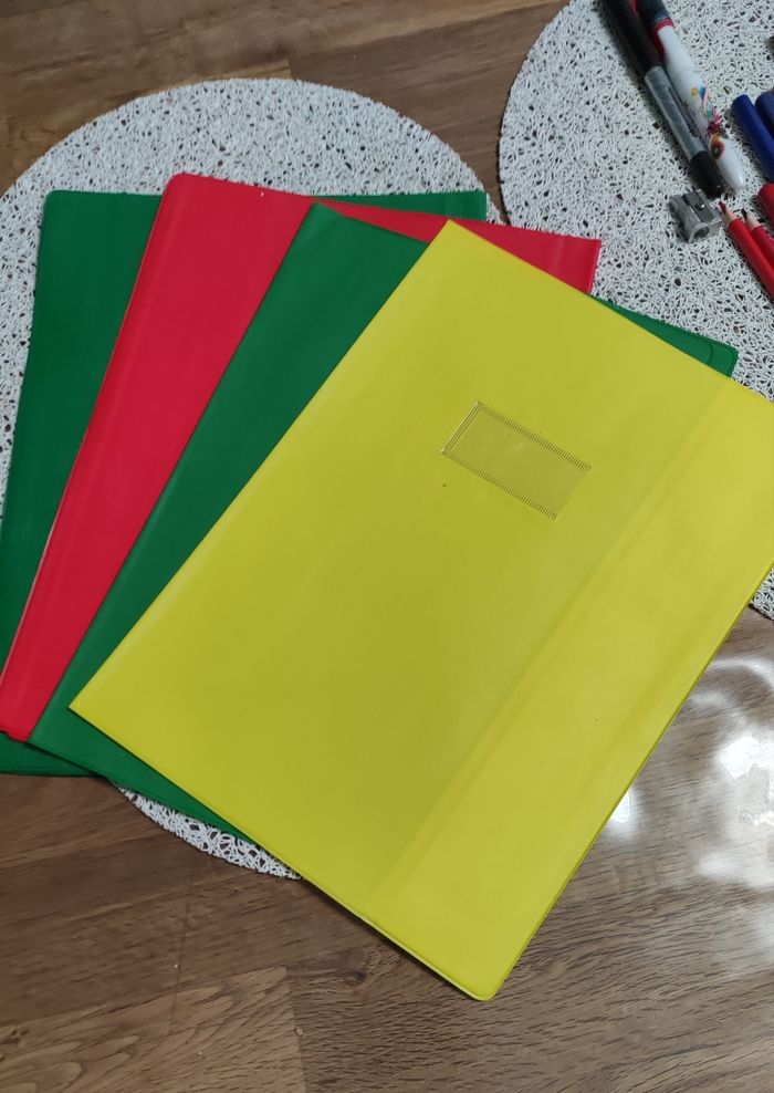 Lot Grand protège cahier A4 - photo numéro 3
