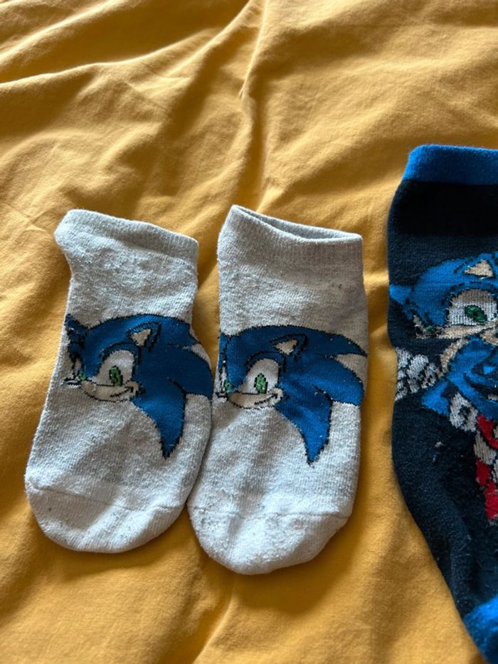 Lot chaussettes Sonic 31-33 - photo numéro 3