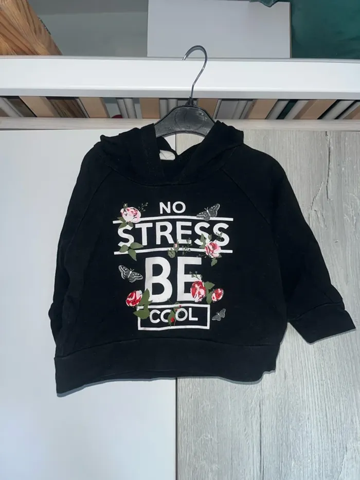 Sweat à capuche fille