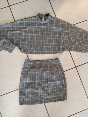 Ensemble à carreaux Zaful Taille S 