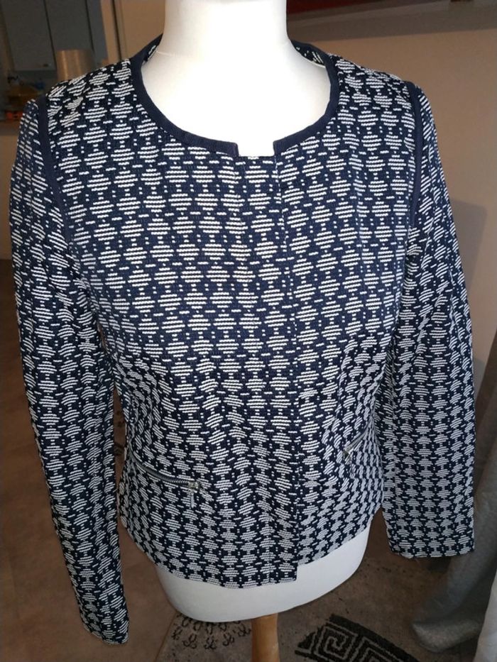 Veste élégante camaïeu - photo numéro 3