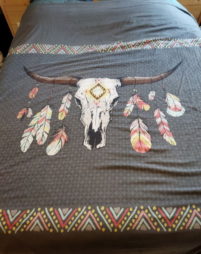 Lot housse de couette et 2 taies oreiller