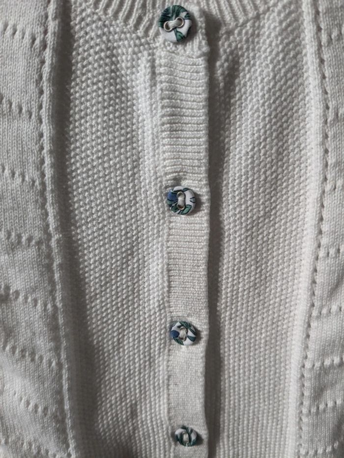 Gilet blanc sergent major - photo numéro 3