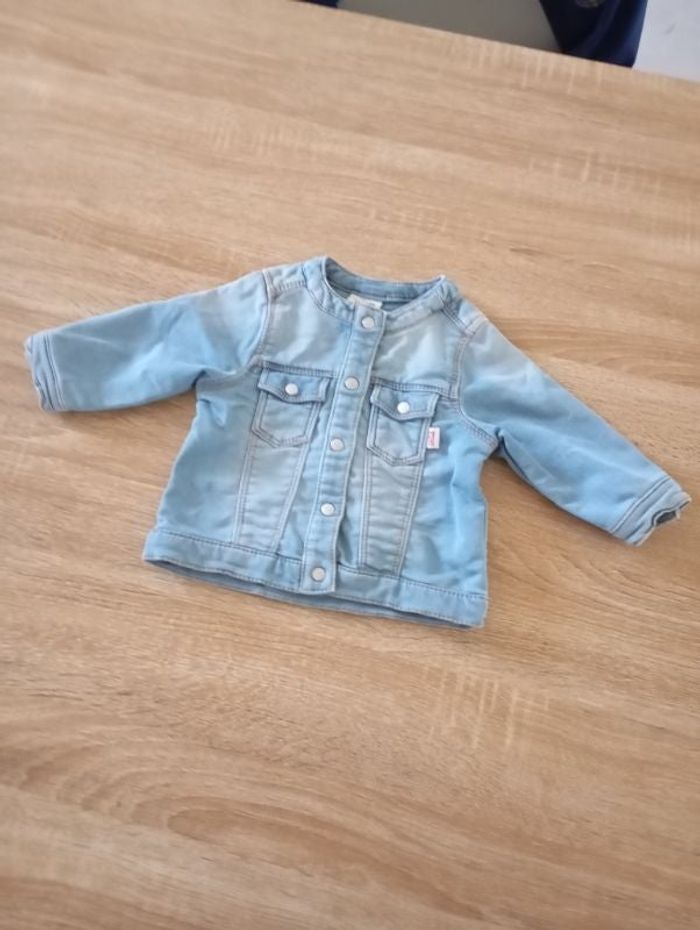 Veste en jean fille