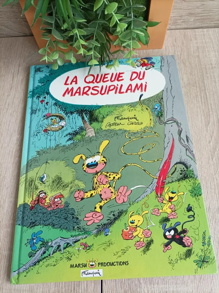 Bande dessinée BD La queue du Marsupilami 1987