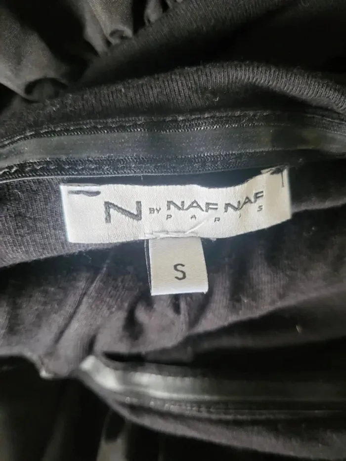 ๐ฆ Robe corolle bustier noire NAFNAF taille 36 S - photo numรฉro 5