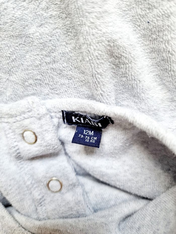 Kiabi - Pyjama 2 pièces en velours (12 mois) - photo numéro 4