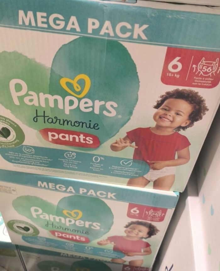 Pampers harmonie commande