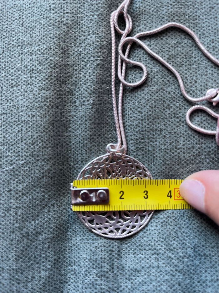 Collier celtique arbre de vie en argent sterling - photo numéro 6
