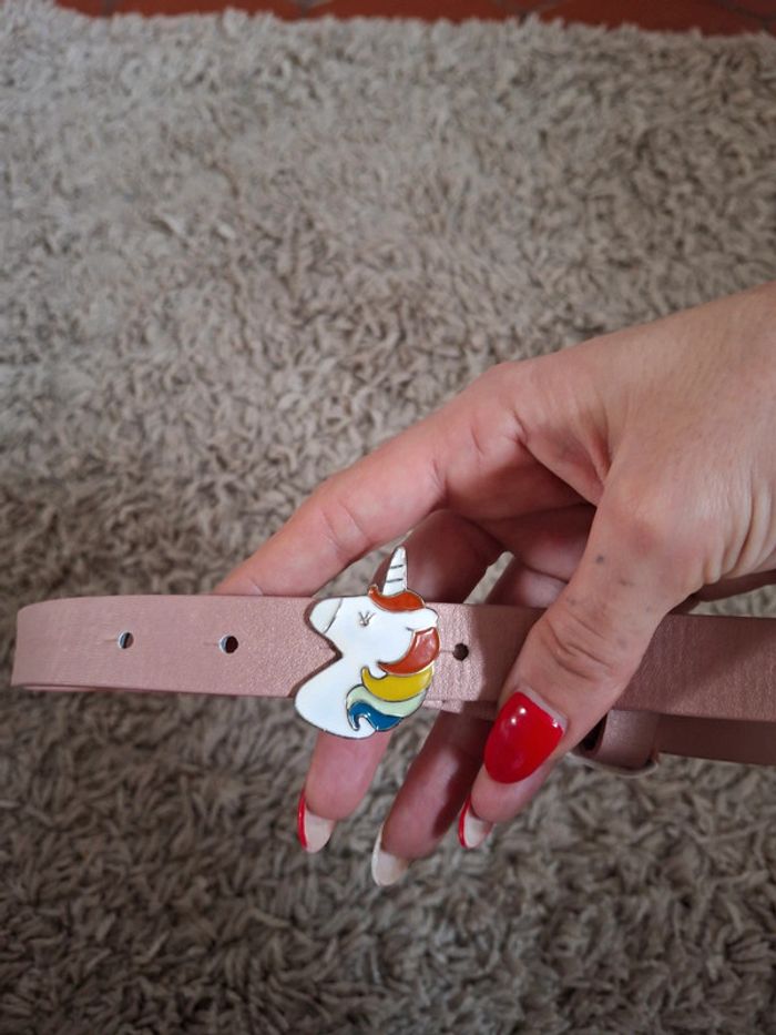 Ceinture fille licorne rose - photo numéro 5