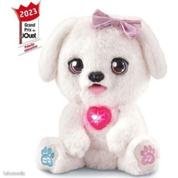 Vtech kisskiss - Mon toutou bisous blanc