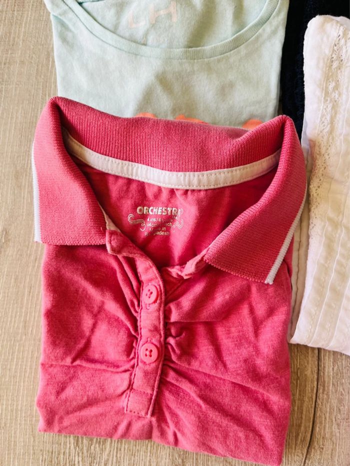 Lot de vêtements été enfant fille multiple marque - photo numéro 10