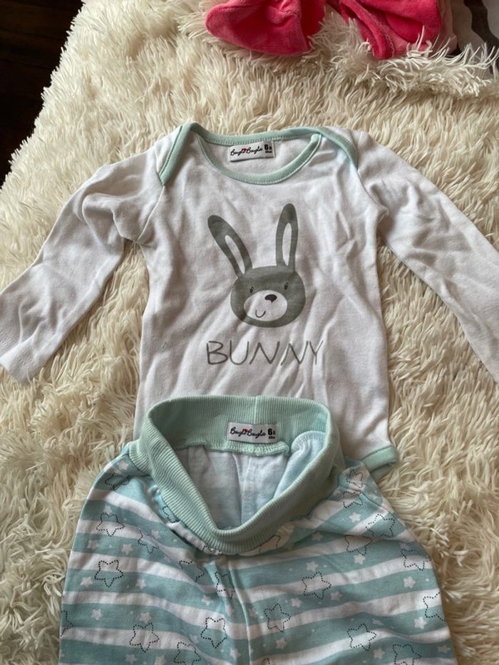 Ensemble bleu bunny - photo numéro 2