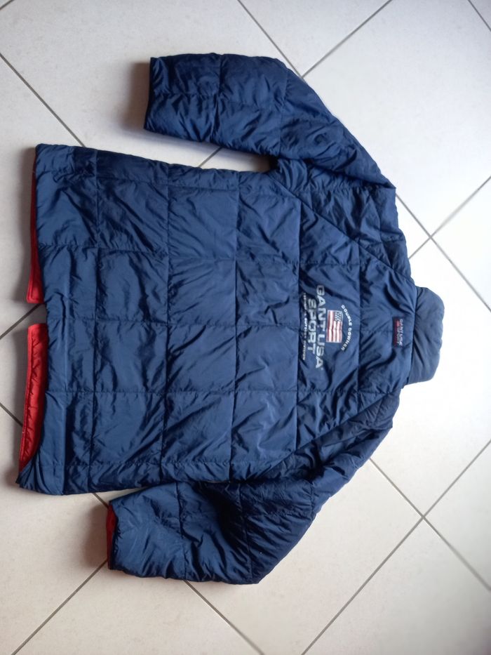 Doudoune réversible Gant Marine/orange Taille L