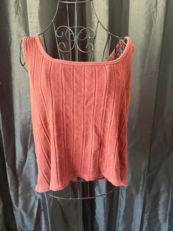 Débardeur bordeaux Kiabi - Taille XL - Bon état