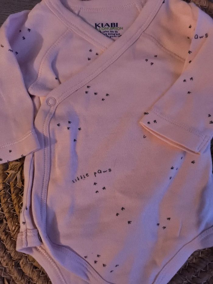 Bodies fille 1mois kiabi - photo numéro 2